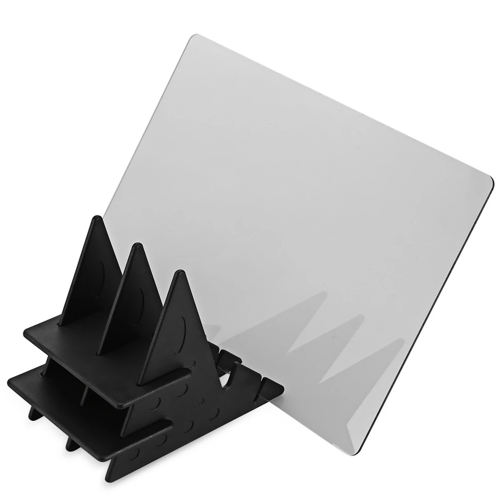FLEIZ Мобильный планшет чертежный проектор копировальная доска факсимильная панель светильник прозрачная зеркальная письменная пластина