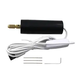 Портативная Мини электрическая ручная дрель Micro USB маленькая дрель патрон инструменты с 3 шт. бит