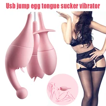Хорошее здоровое Usb прыгающее яйцо язык сосание в вибратор секс-игрушки эротические большие секс-игрушки для женщин