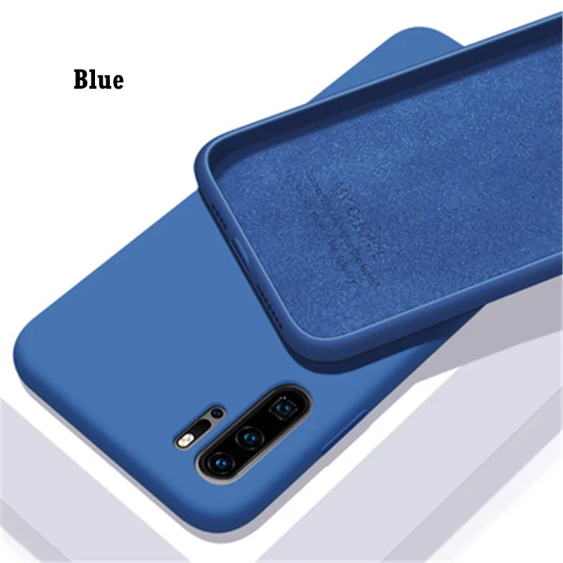 Ban Đầu Lỏng Ốp Lưng Dẻo Silicone Huawei P20 P30 Lite P40 Nova 5T 3 3i Y9S Giao Phối 10 20 30 40 Pro Y9 Prime 2019 Chắc Chắn Bìa Mềm huawei waterproof phone case Cases For Huawei