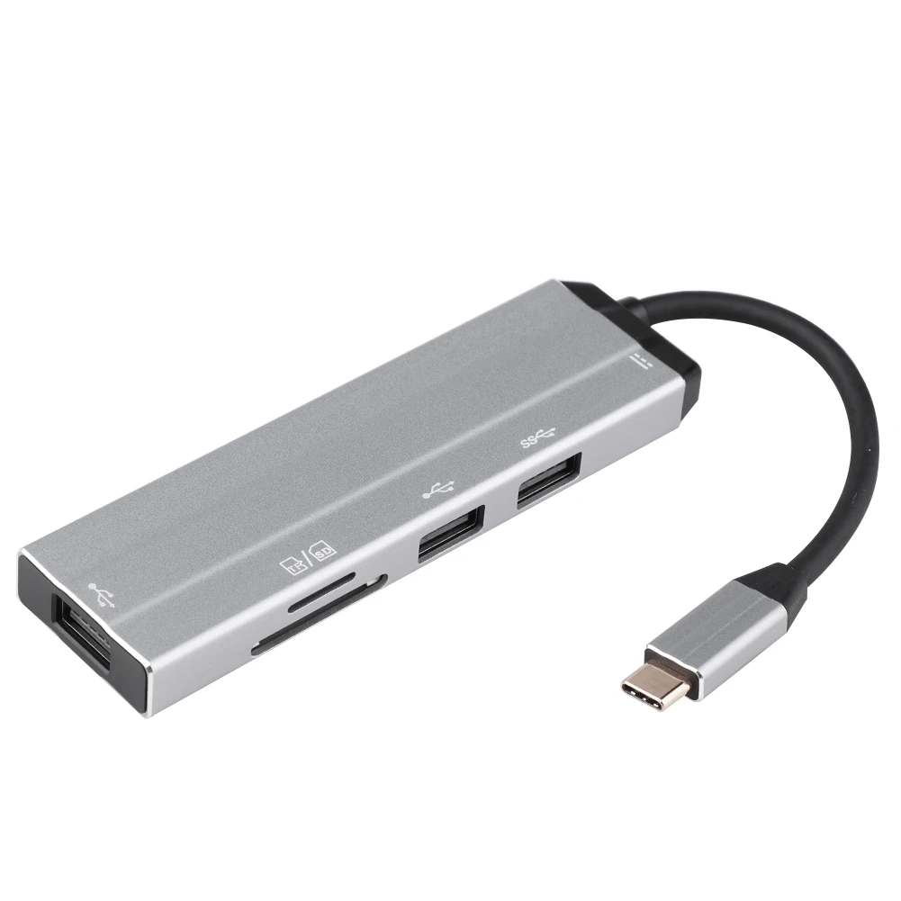 Usb-хаб USB C к HDMI USB 2,0 SD/TF кард-ридер адаптер для MacBook samsung Galaxy S9/Note 9 huawei P20 Pro type C USB 3,0 концентратор