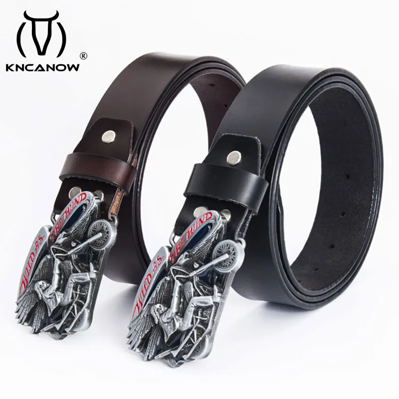 Belts For Men Hard Tail Motorcycle 