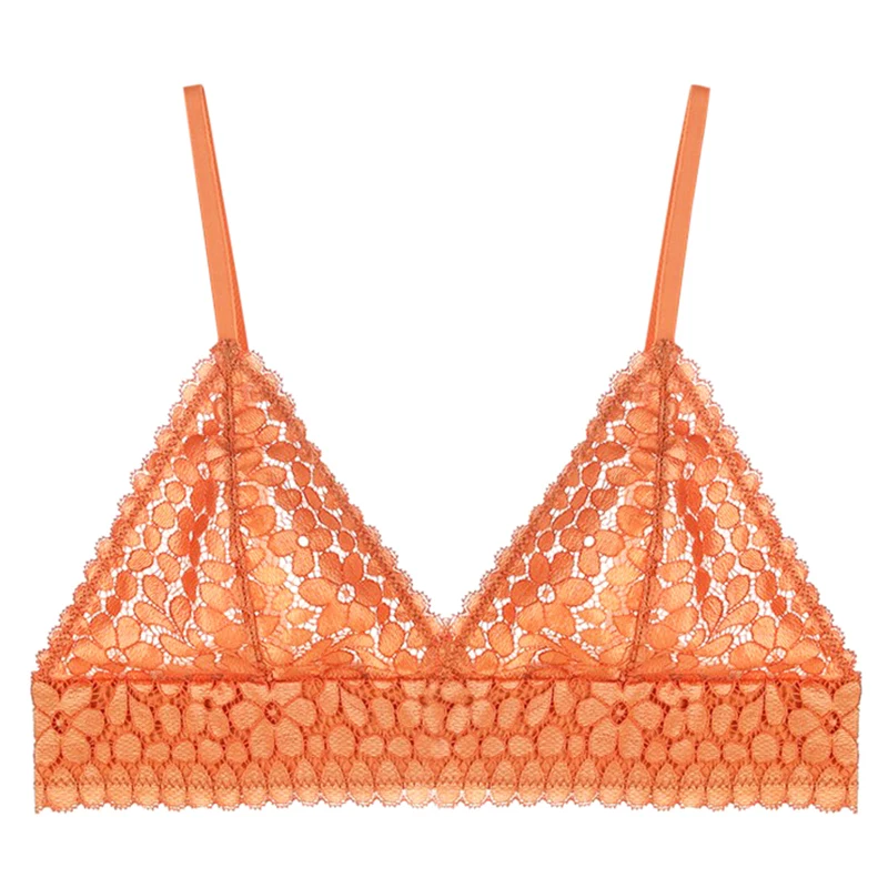 

Sexy Lace Wireless Push Up Bras Summer Ultra-thin Soft Breathable Underwear Female Bras