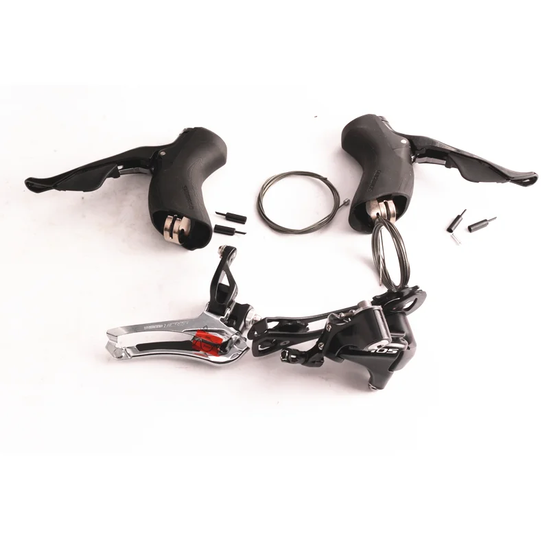 Shimano 105 R7000 5800 дорожный велосипед Группа Комплект 2x11 скорость ST-R7000 FD-5800 Braze On 34,9 мм RD-5800 GS 22s мини группа