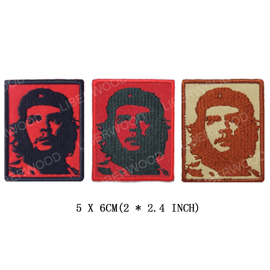 Embroidered Patches Che Guevara Tactical Military Emblem Badges Decorative  Patch Stickers Appliqued For Jacket Clothing Backpack - AliExpress