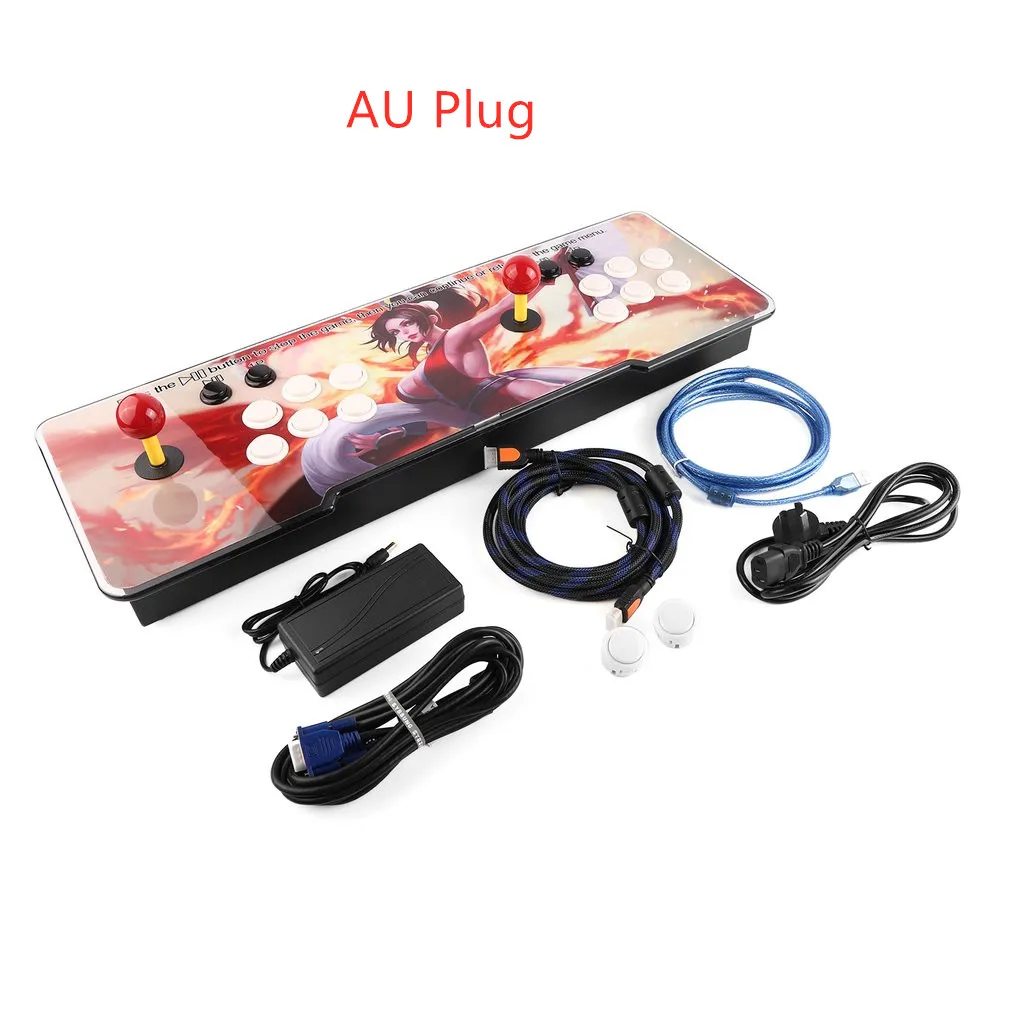 800 в 1 ТВ для JAMMA аркадная игра консоль Комплект двойной джойстик HDMI VGA интерфейс домашняя детская игровая консоль UK/US/AU Plug