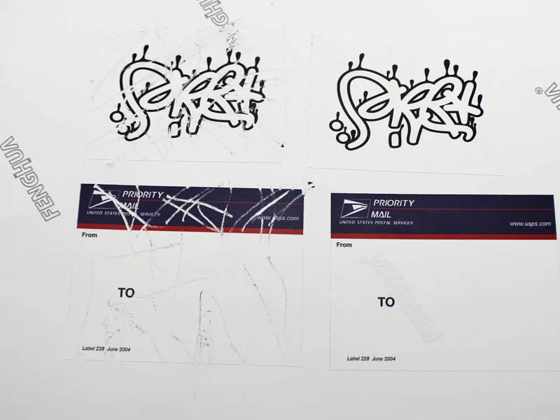 

Широко используемые разрушаемые наклейки от производителя, наклейки в виде яиц, разрушаемые виниловые наклейки малого или любого размера