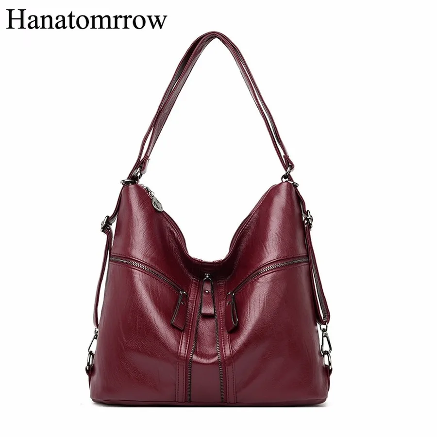 

High Quality Fashion Ladies Luxury Handbags Women Bags Designer Women Shoulder Bags Soft PU Leather Handbags