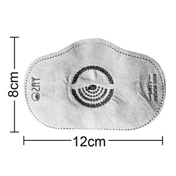 

10pcs/ 20pcs PM2.5 Anti Haze Mouth Mask Replaceable Filter-slice 5 Layers Non-woven Kids/ Adult Activated Carbon Filter