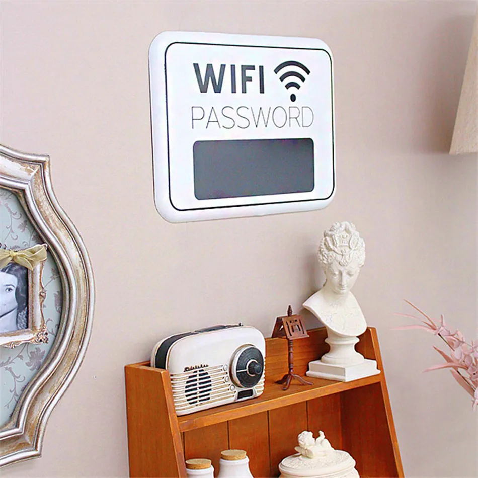 TTLIFE деревянная WiFi табличка с паролем, подвесная табличка для приема, подвесная меловая доска, Wi-Fi табличка для домашнего магазина, вечерние украшения для бара