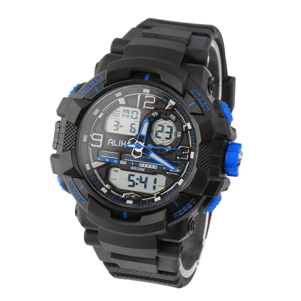 

Digital Sport Casual Green Back Light Date Chronograph Wrist Watch Exquisitely Designed Durable Gorgeous
