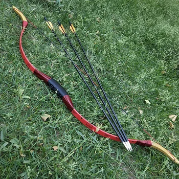 

Children's Outdoor Bow and Arrow Toys, Beginner Youth Recurve Bow Shooting Archery Set Bow and Arrow