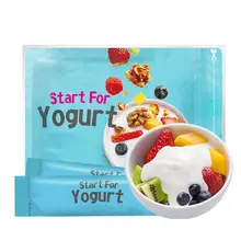Levedura de iogurte 10g natural para iniciante, 10 tipos de probióticos feita em casa, fabricante de pó de fermentação de lactobacip66