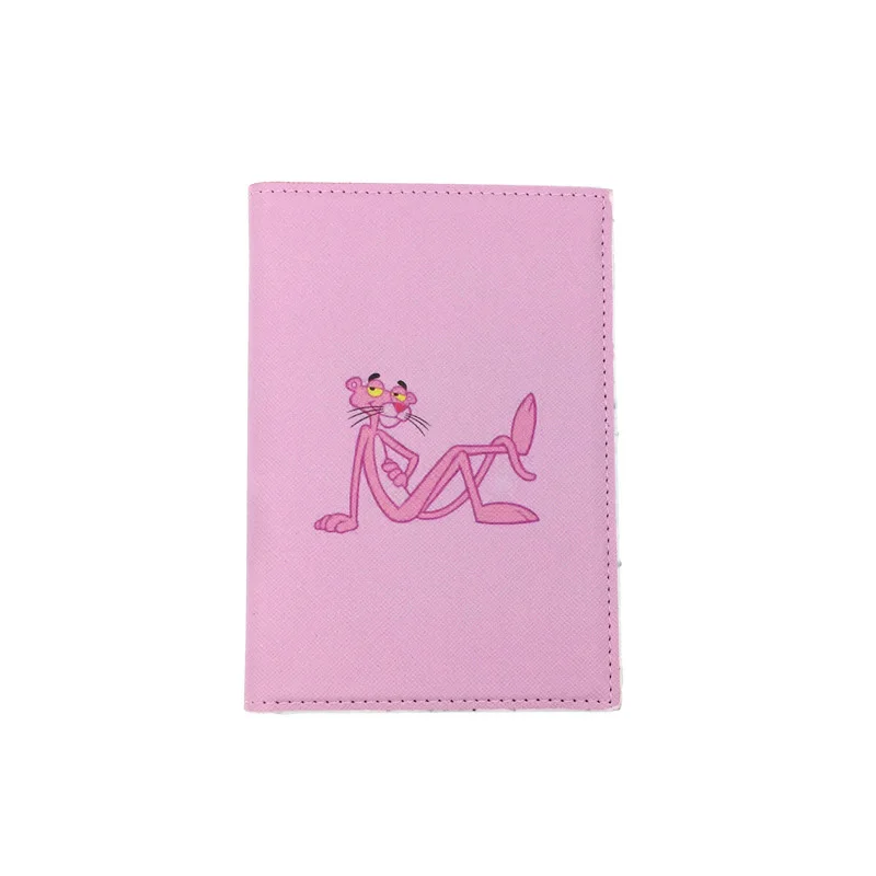 Розовая пантера чехол для паспорта ID карты Обложка для паспорта протектор органайзер для путешествий супер качество держатель для карт PASSPOR - Цвет: pink panther10