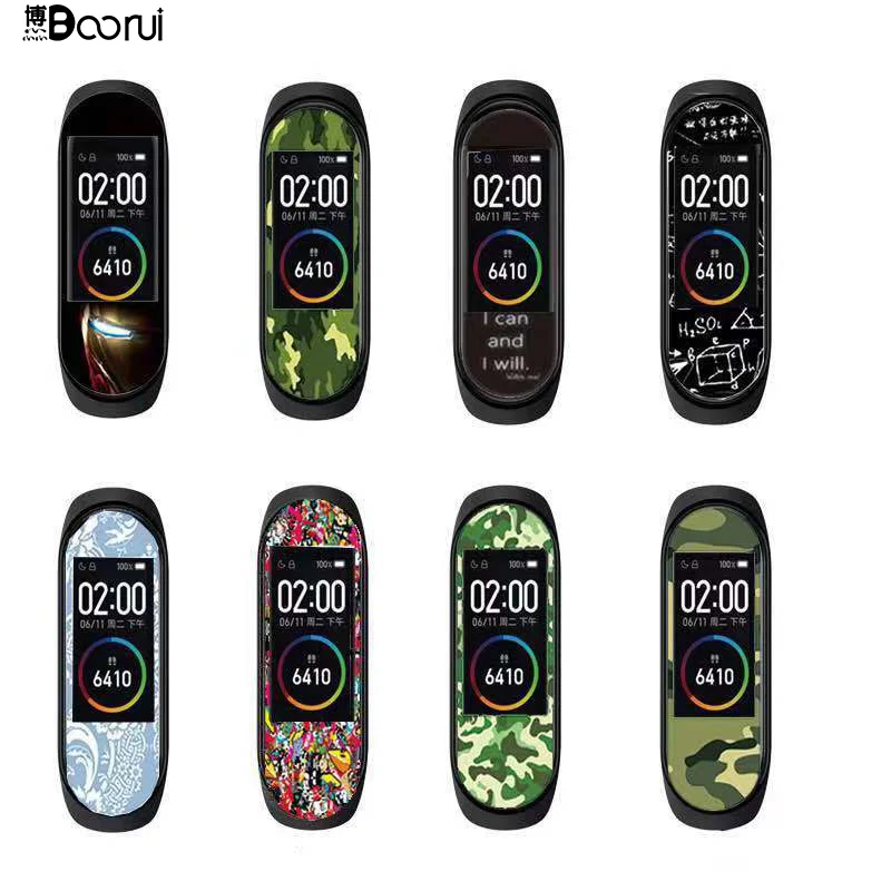 BOORUI 5 шт./партия mi band 4 защитная пленка для экрана HD TPU анти-взрывающаяся Защита от царапин для xiaomi mi band 4
