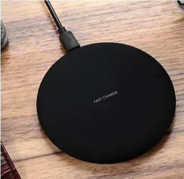 Qi Быстрый зарядный коврик для huawei mate 20 Pro P30 Pro LG V30 V30S V35 V40 V50 G8 G8S ThinQ Беспроводное зарядное устройство аксессуар для телефона - Тип штекера: black Pad