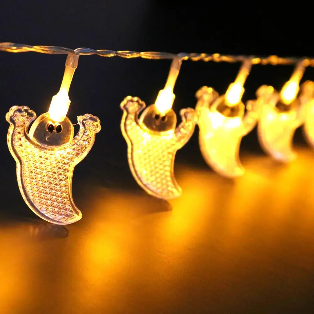 

LED Small Ghost Shape String Light for Home Halloween Party Decoration 10LED 20LED