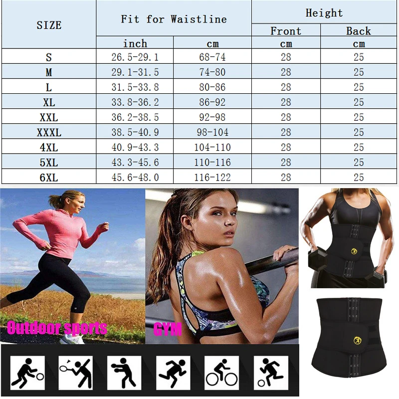 LANFEI, S-6XL, хит, неопрен, пот, талия, тренировочный пояс, Корректор тела, корсет для похудения, женские моделирующие ремни, ремень для похудения, спортивный топ