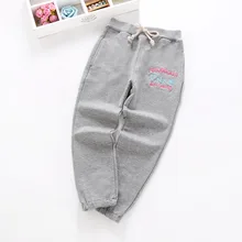 Детская одежда; Короткие повседневные брюки в Корейском стиле для девочек; Лидер продаж; повседневные брюки; детские брюки