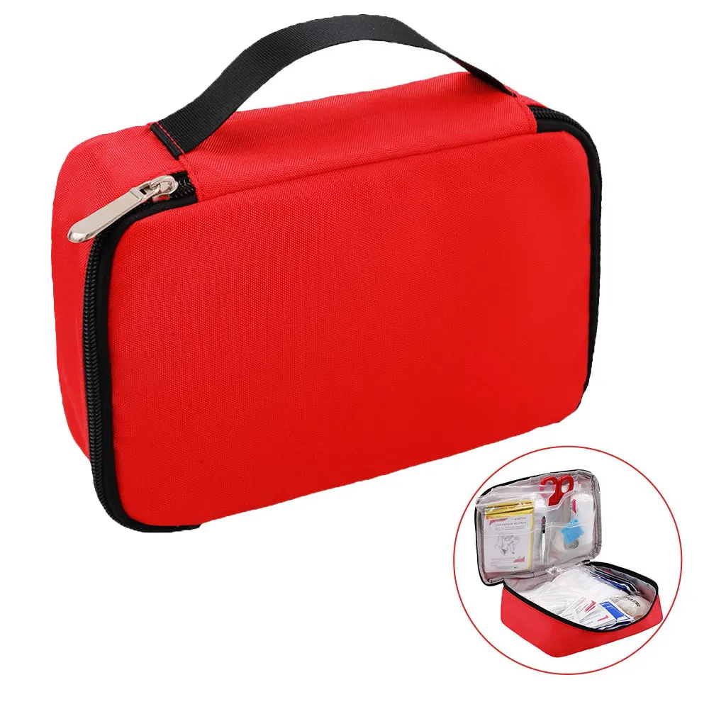 

First Aid Kits Pouch Protable Emergency Pill Box Utility Medical Accessory Bag Small Outdoor Survival Kit Storager Organizer