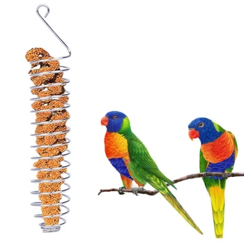 

Stainless Steel Parrot Foraging Device, Mimicking The Natural Foraging Supplies Of Birds, Bird Enhancement Skills