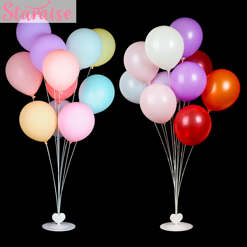  Staraise 11 Tubes Balloons Holder Stand Party Supplies Balloons Column Stand Kit Balloon Holder For