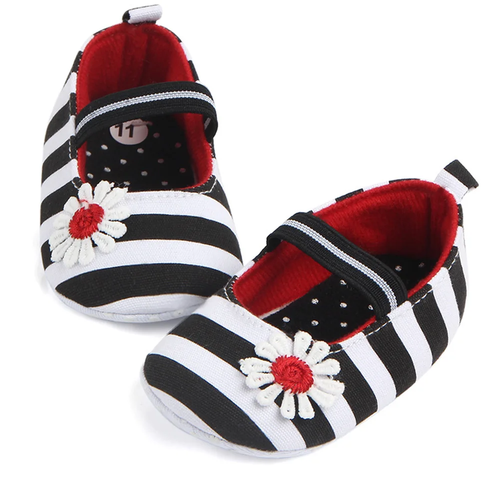 Обувь для новорожденных девочек; летняя обувь для малышей; обувь для первых шагов; мягкая нескользящая подошва; милая удобная обувь