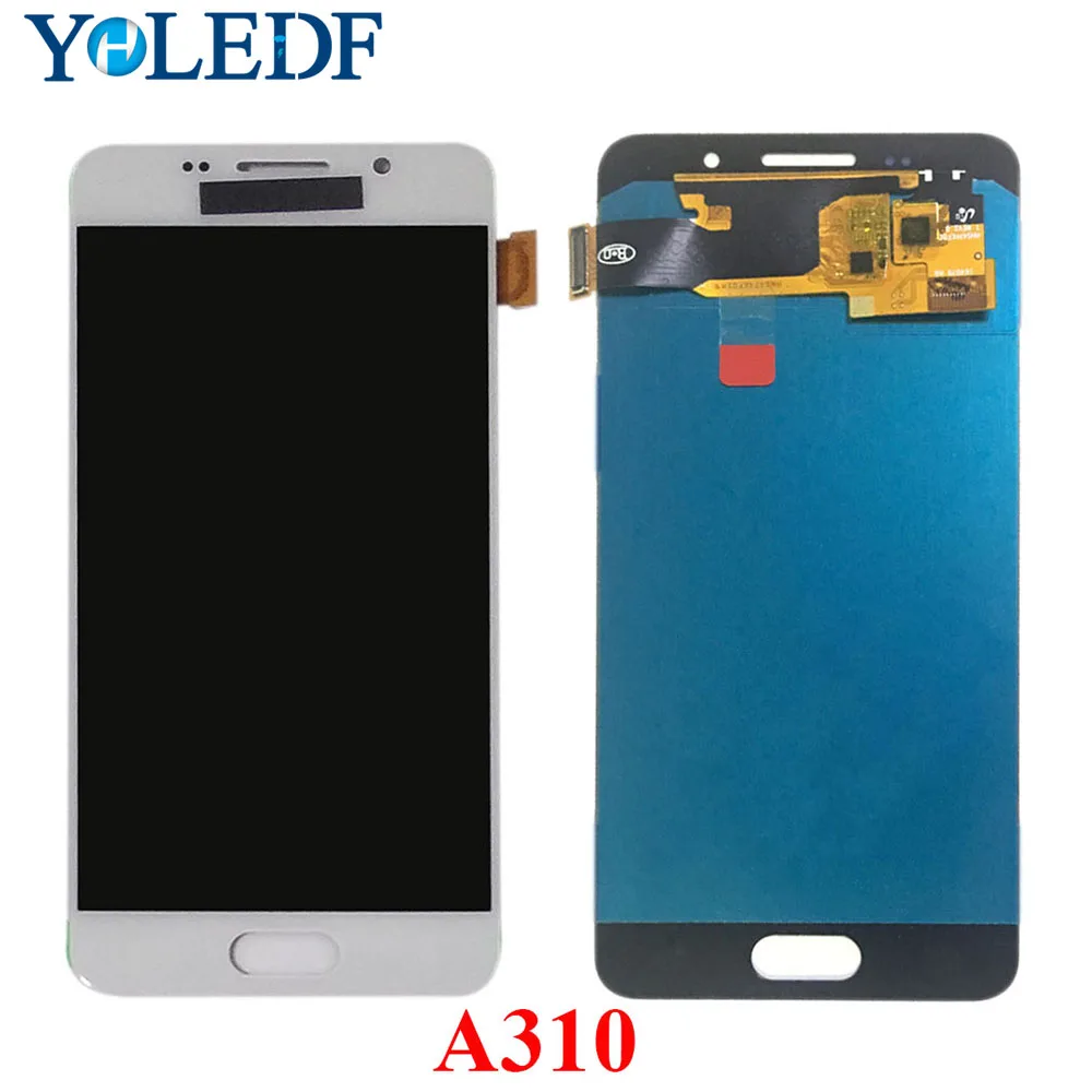 4.7'' AMOLED For SAMSUNG Galaxy A3 2016 A310 A310F A3100 LCD Display Touch Screen TELA Digitizer Assembly Replacement Parts |