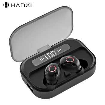 

Ture Wireless Steroe Bluetooth Earphones With Mic Power Display Steroe Music Button Control Bluetooth Earbud For Smart Phone