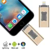 Pendrive 128 ГБ 3 в 1 iPhone USB флэш-накопитель OTG 32 Гб Pendrive 3,0 Cle Usb флэш-накопитель 64 ГБ для iPhone /Android/планшетный ПК ► Фото 2/6