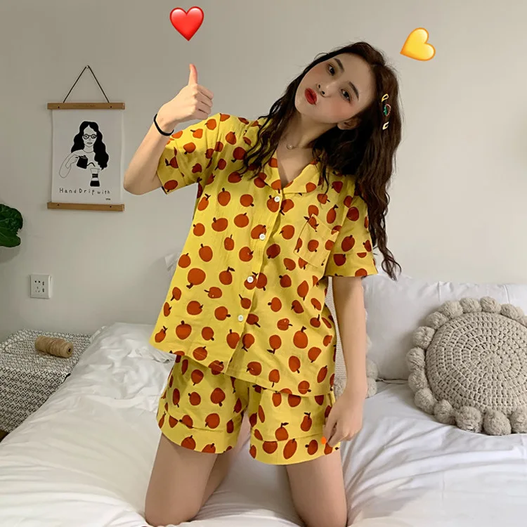 Пижама Для женщин летние шорты с длинными рукавами стильная футболка с изображением персонажей видеоигр Кардиган с длинным рукавом; сезон лето-верхняя одежда тонкая толстовка с принтом в молодежном стиле