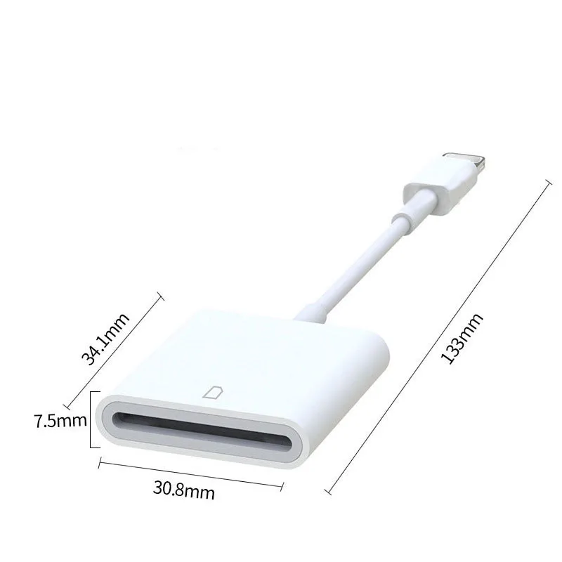 Подходит для мобильного телефона Apple, кард-ридер iphoneexs iPad Pro, SD карта otg, кард-ридер поддерживает IOS13.1