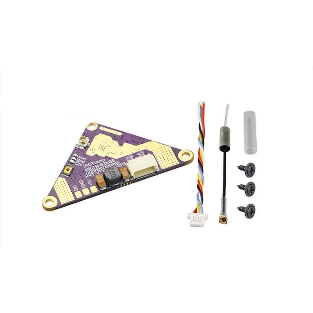 

LDARC KKT-VTX200 5.8G 48CH 0/25/100/200mW Switchable FPV Transmitter for F411E12A FC RC Drone FPV Racing