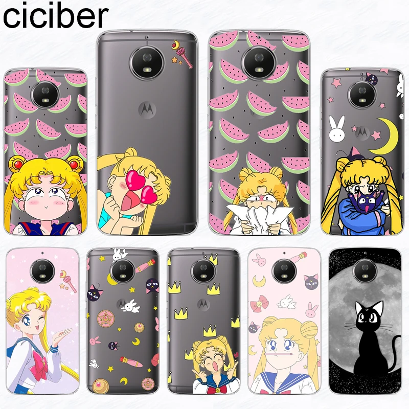 Ciciber чехлы для телефонов Motorola Moto G7 G6 G5 G5S E6 E5 G4 E4 Z2 Z3 ONE X4 C GO Plus Play Power Мягкий