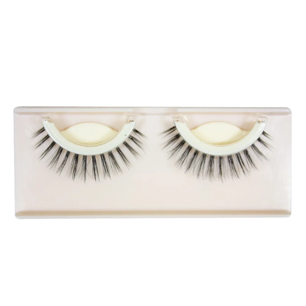 Natural Long Eyelash Cross Wispy Fluffy Lashes New Eye Makeup Tools Beauty Tools Water Margin Faux Mink Hair False Eyelashes