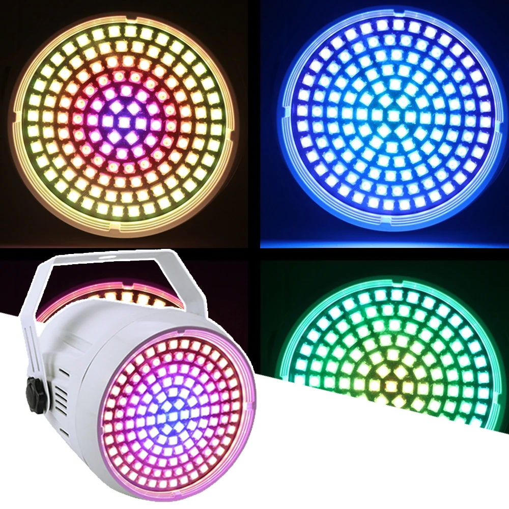 

LED 127 RGB Mixed Color 91 Strobe Disco Festival Party Music Club Remote Sound Wedding Flash Effect Stage Lighting DMX Control
