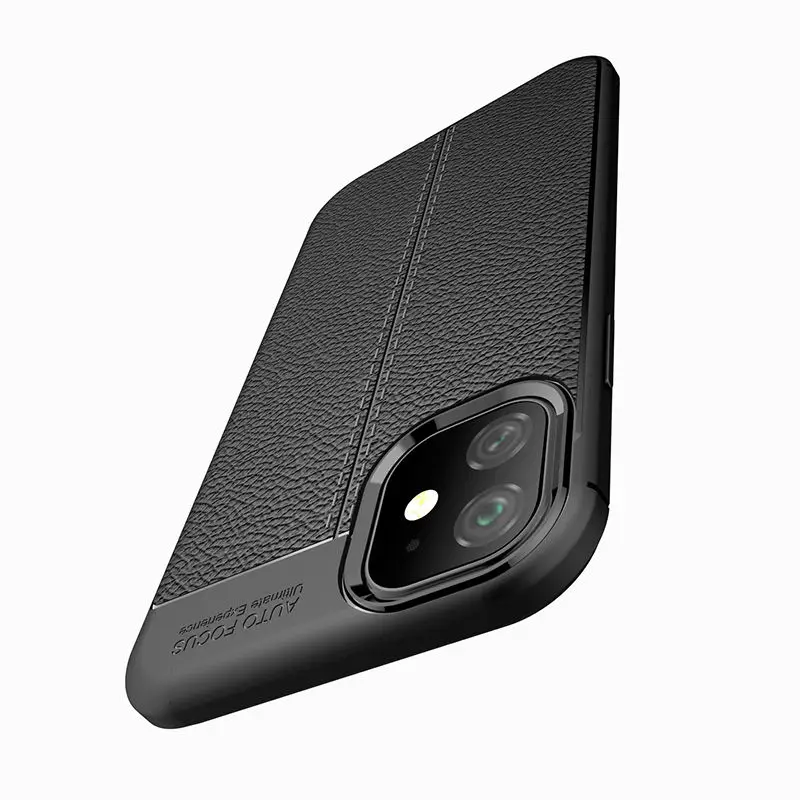 Роскошный чехол из искусственной кожи для iPhone 11 11 Pro Max мягкий силиконовый бампер чехол для телефона для iPhone 11 Pro Max 11 Pro 11 Funda чехол