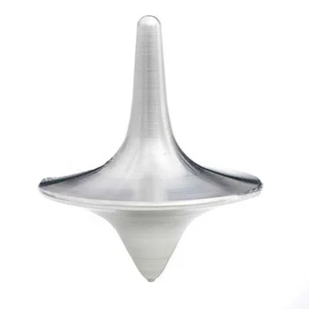 

Inception Zinc Alloy Silver Totem Classic Accurate Top Gyro Key Ring (Color: Silver)