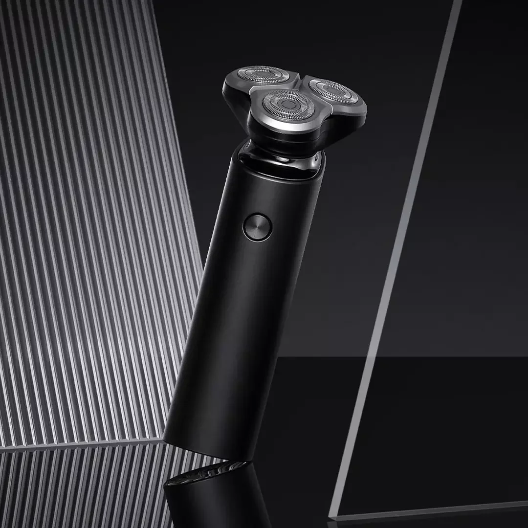 Xiaomi Mijia электробритва S500 Мужская бритва триммер для бороды 3 головки гибкий сухой влажный моющийся основной-суб двойной режим лезвия удобная чистка