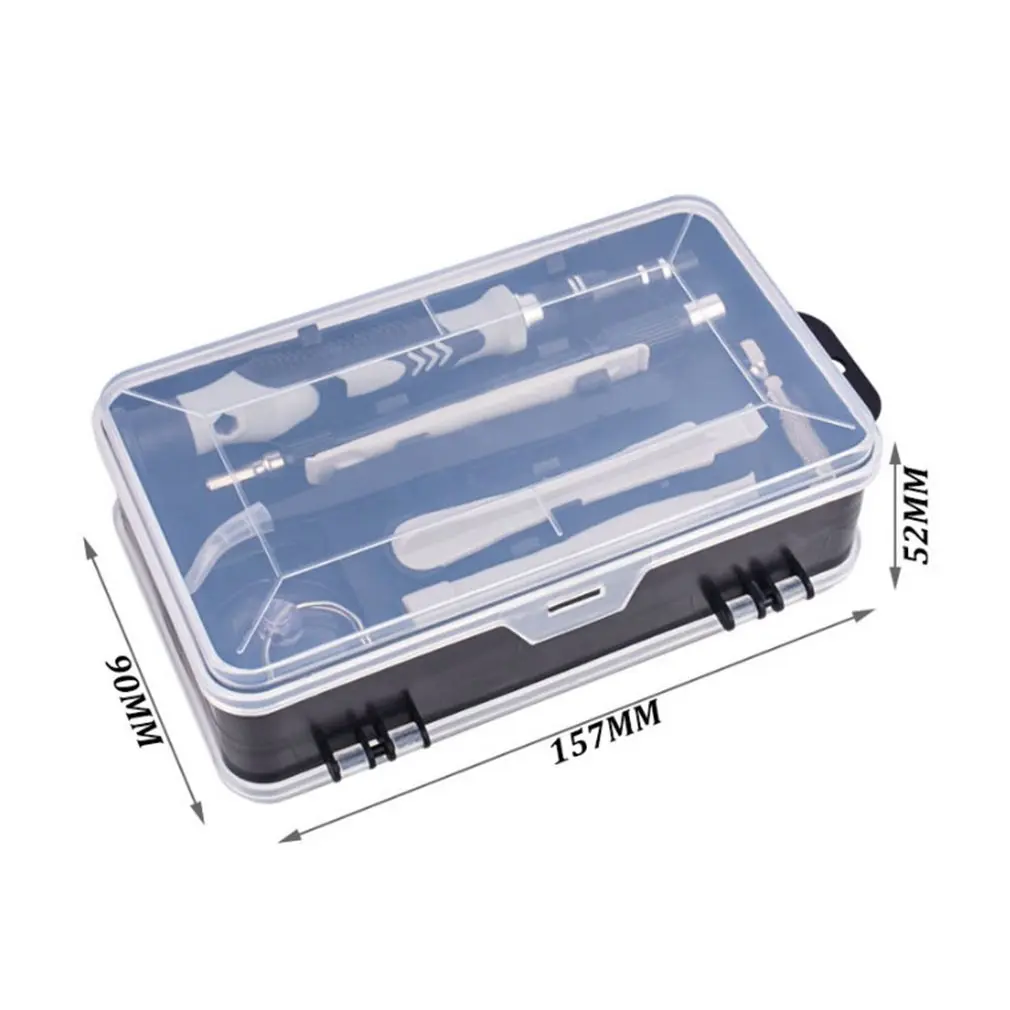 115 In 1 Precision Screwdriver Kit Accessory Set CR-V Steel Mini DIY Hand Work Repair Tools for iPhone Laptop PC Watch