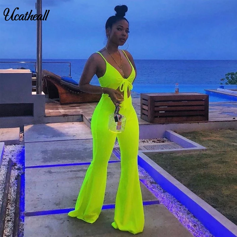 Женский элегантный костюм с v образным вырезом на тонких бретельках комплект из