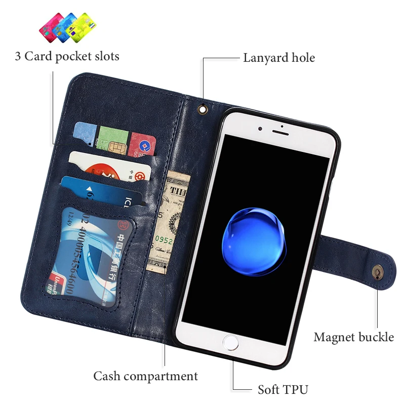 Forubest Чехол-книжка из искусственной кожи в стиле ретро для iphone 11 Pro MAX 8 7 Plus iphone X XS чехол для MAX XR Phone