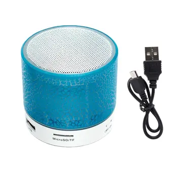 

A9 LED TF USB Design Wireless Music Player Speaker Portable HiFi Shock Bass Home Travel Subwoofer Speaker