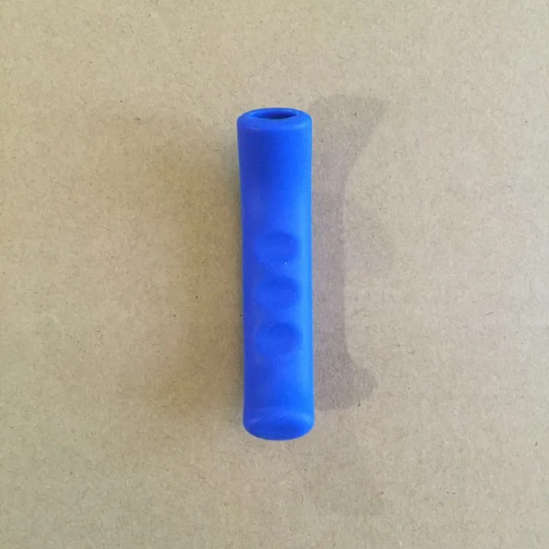 Brake Handle Protective Case for Xiaomi Mijia M365 Electric Smart Scooter Fixed Gear Silicone Protective Case Cover Replacement - Цвет: blue