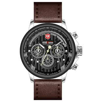 

2019 Multi-function Men's Watch Three-eye Six-needle Sports Waterproof Anti-belt Quartz Watches Anniversary Gifts for Husband