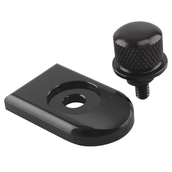 

1/4-20 Motorcycle Seat Bolt Tab Screw Mount Knob Cover Fit For Harley Touring Softail Dyna 1996-2019 Accessories