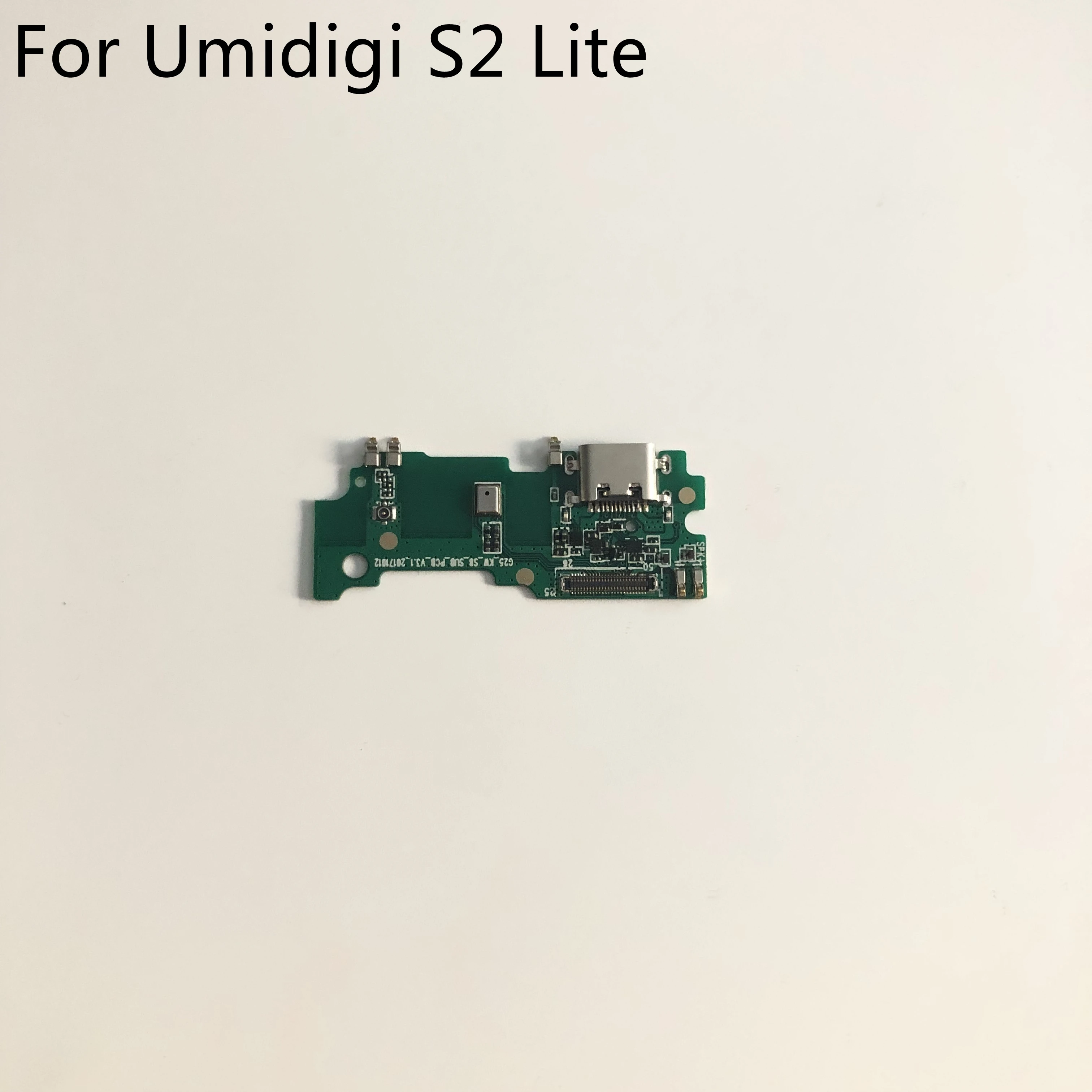 Используется USB разъем плата зарядки для Umidigi S2 Lite MT6750T Восьмиядерный 6 0 񟤐x720