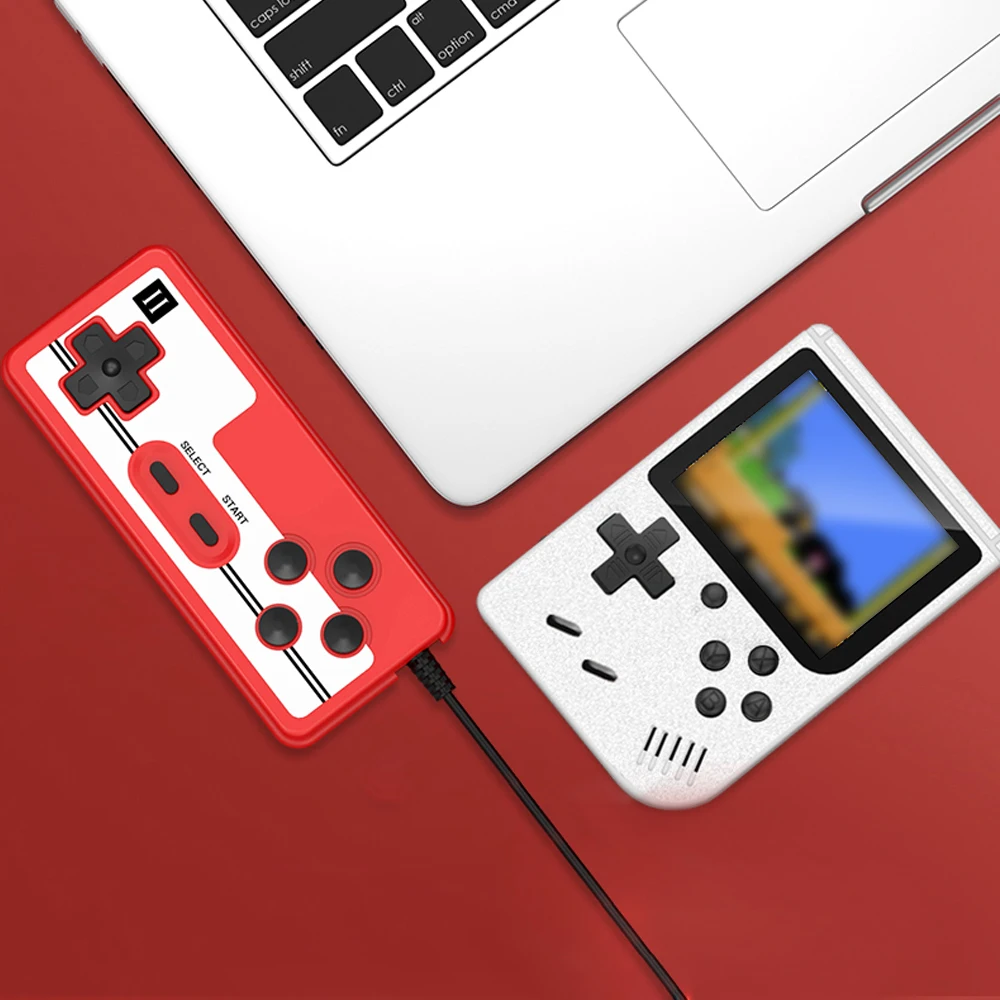 400 IN 1 Portable Game Console Handheld Game Advance Players Boy 8 Bit Gameboy LCD Sreen Support TV Gift for Kids 