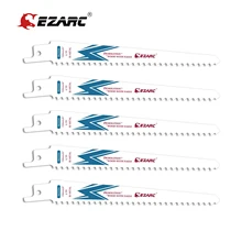 EZARC – lames de scie alternatives, bi métal, Cobalt, pour démolition du bois, 150mm, 6 pouces, 5 pièces, 6TPI R622DH