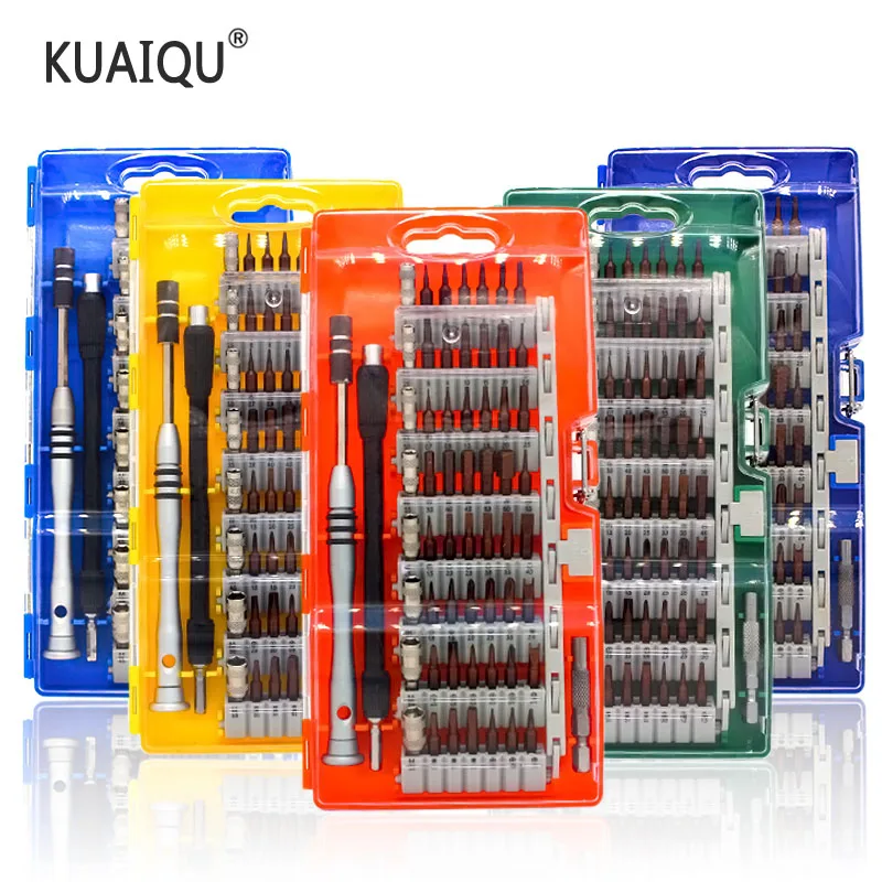 

Magnetic Screwdriver Set 60 in 1 Electronic Precision Screwdriver Repair Tool Set Multifunction Cellphone Tablet Repair Tool